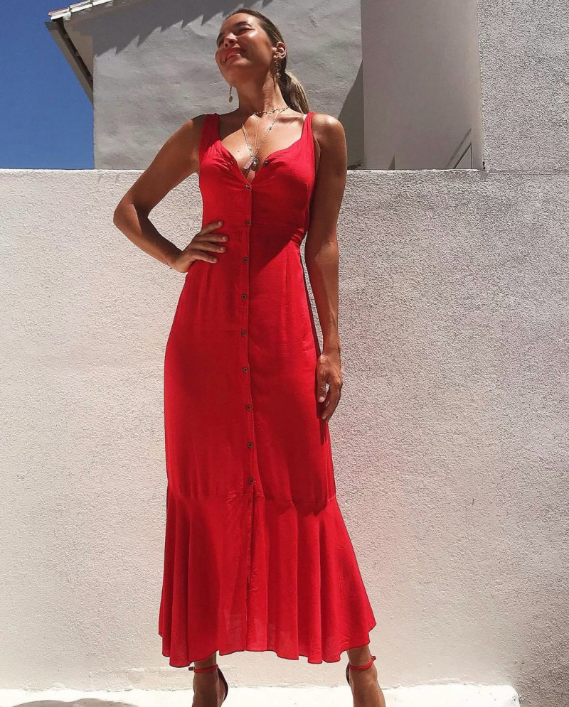 OROTAVA Rojo, vestido largo OROTAVA Rojo, vestido largo
