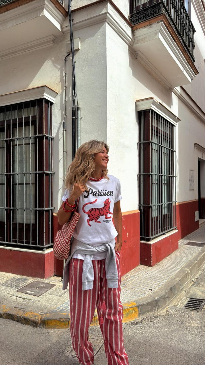 PARISIEN blanca, camiseta PARISIEN blanca, camiseta