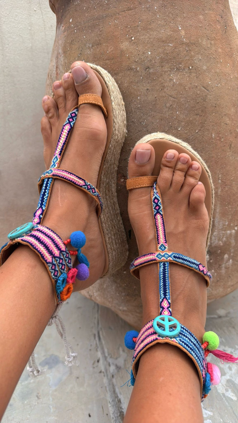 PALMA multicolor, cuña PALMA multicolor, cuña