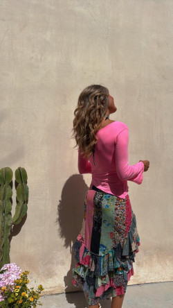 SERENATA multicolor, falda irregular