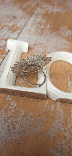 PLATA anillo