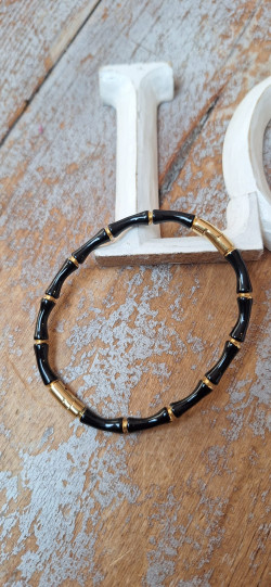 SIPER negra, pulsera