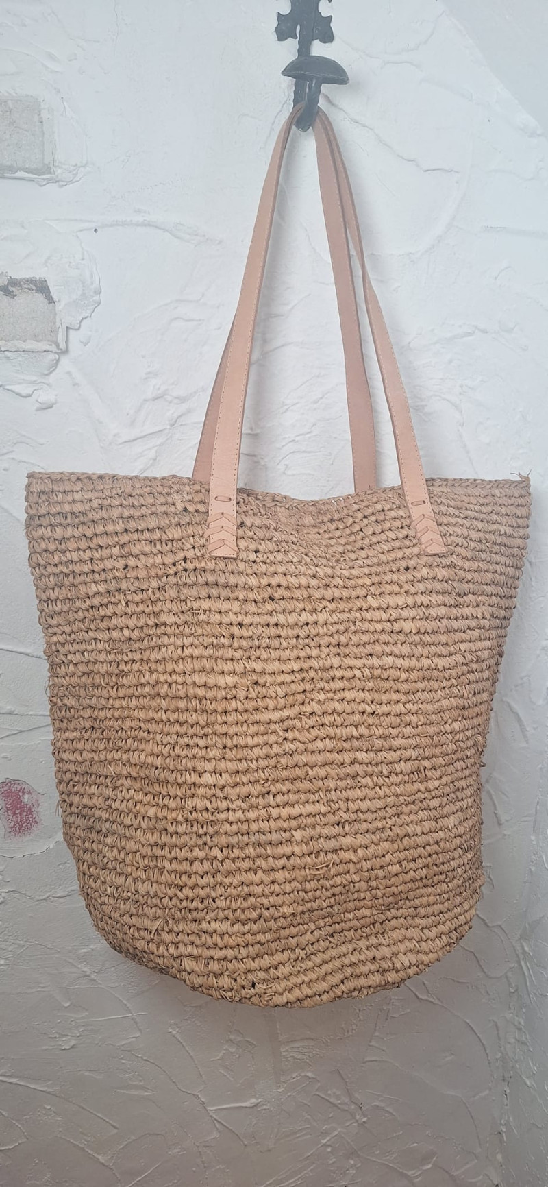 PEPO natural rosado, maxi bolso