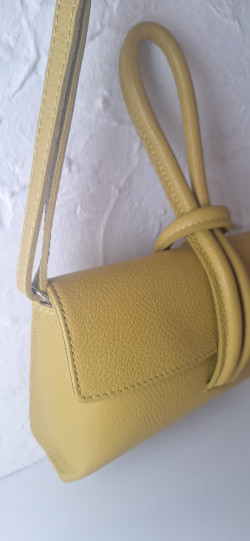 QUECO aceituna, bolso piel