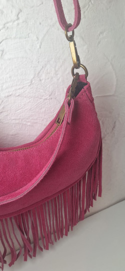 NATALY rosa, bolso ante