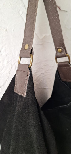 GOLF negro, bolso ante