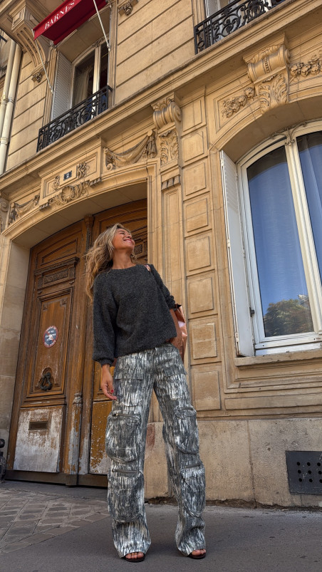 MEGAN gris, pantalon