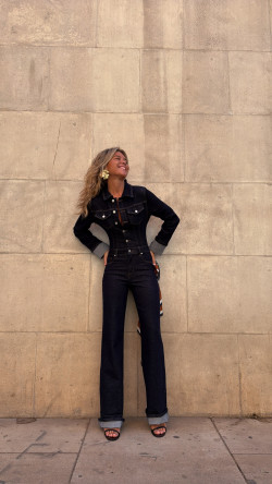 MUNDY azul oscuro, mono