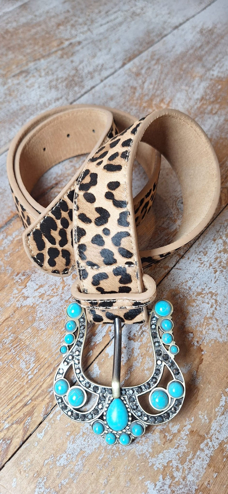 NIRO leopardo, cinturón