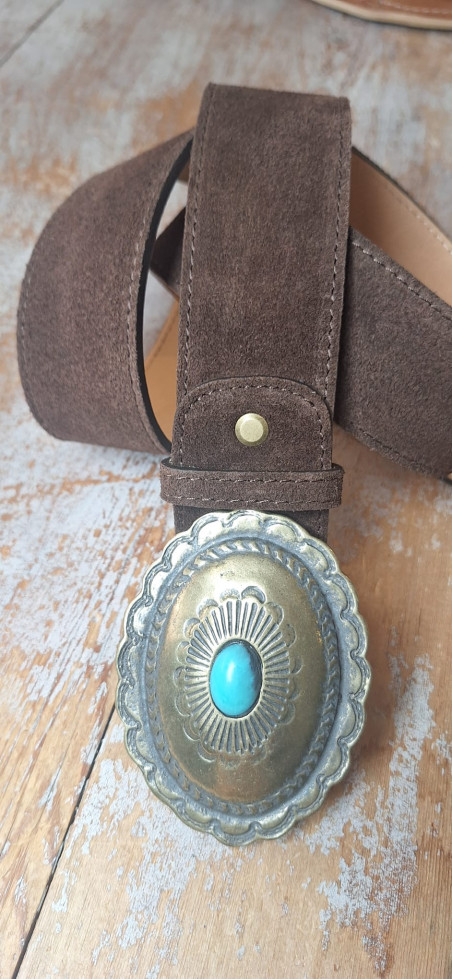 NOVO cinturón chocolate