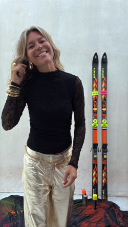 BELE dorado, pantalon