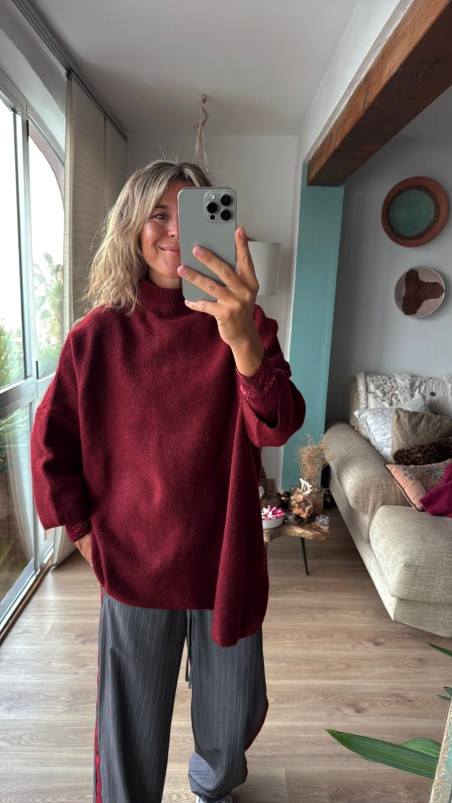 MOEWY burdeos, jersey