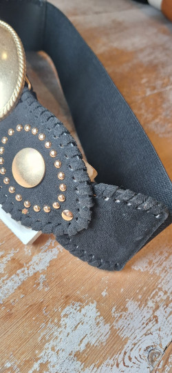 ESCENE negro, cinturón elástico