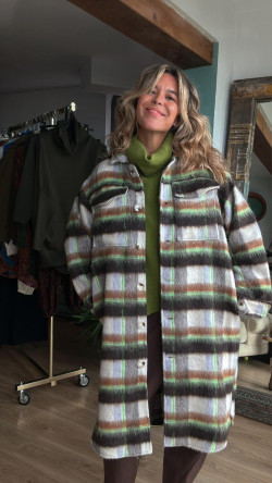 TORTOSA sobre camisa cuadros