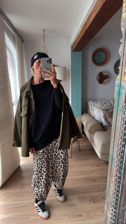 BABU pantalón, leopardo