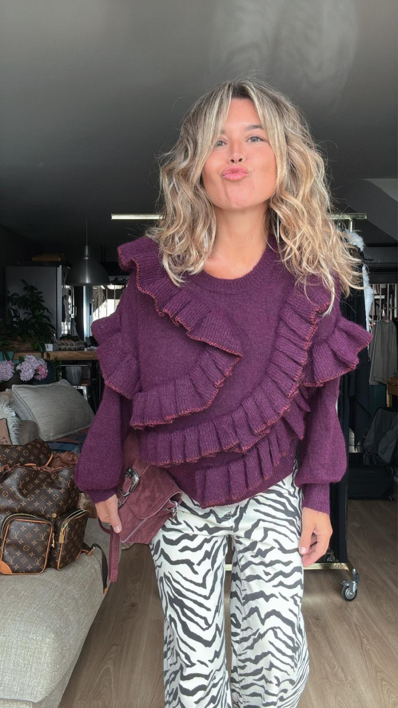 MIRNOR jersey berenjena