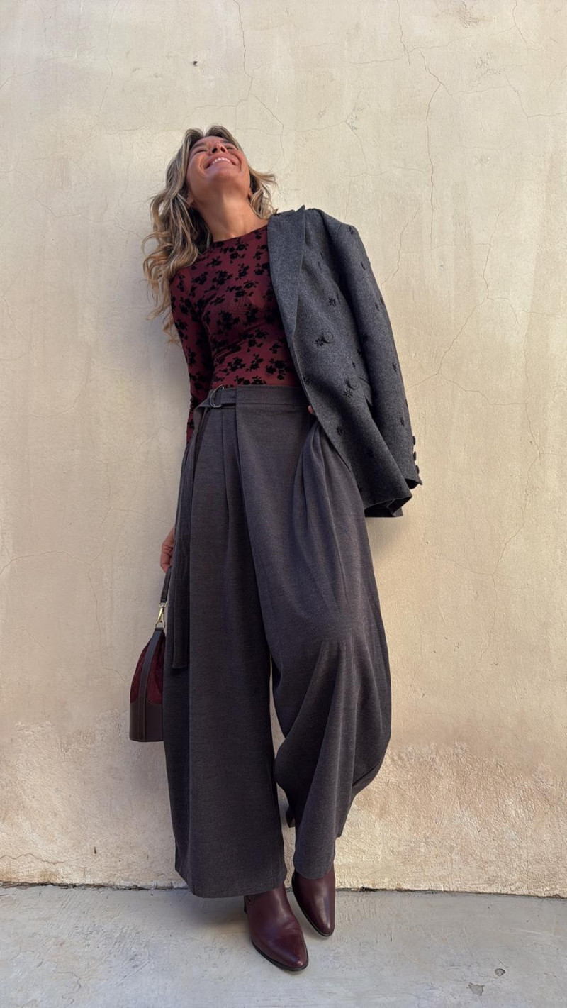 LONDON  pantalón, gris