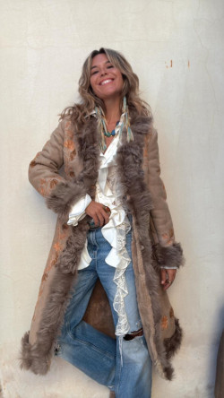 BOQUER abrigo, beige