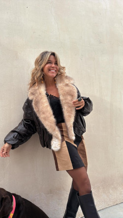 CAIRO chaqueta negra