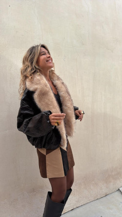 CAIRO chaqueta negra