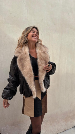 CAIRO chaqueta negra