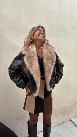 CAIRO chaqueta negra