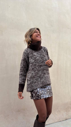 RIHANA falda lentejuelas