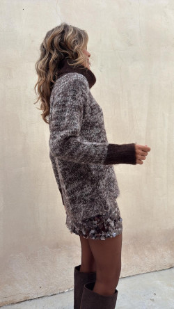 RIHANA falda lentejuelas