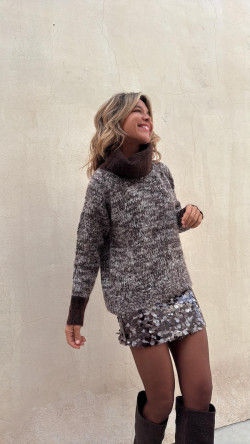 RIHANA falda lentejuelas