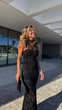 MILI negro, vestido largo
