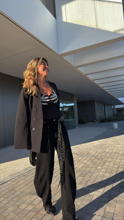 INDIRA body plata/negro