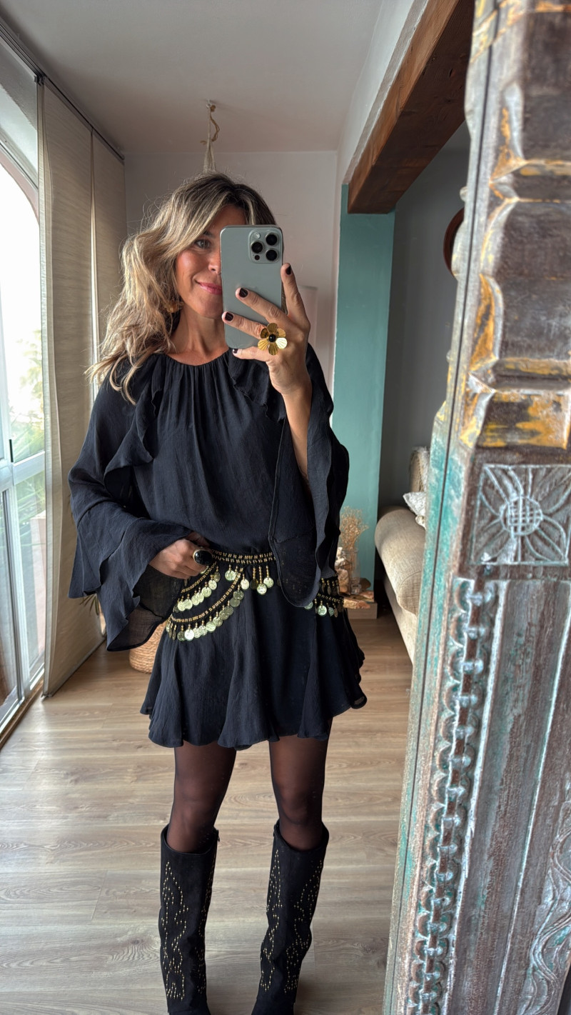 Cuzco, vestido corto volantes