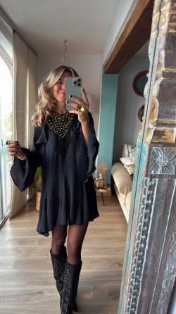 Cuzco, vestido corto volantes