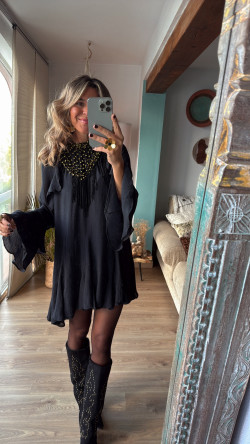 Cuzco, vestido corto volantes