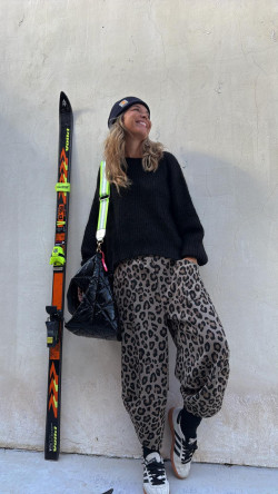 DORE pantalón taupe