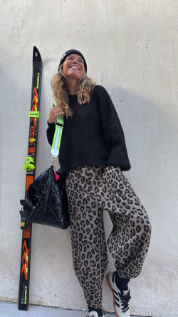 DORE pantalón taupe