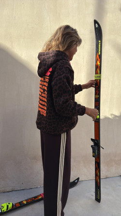 FITNES pantalón chocolate