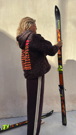 FITNES pantalón chocolate