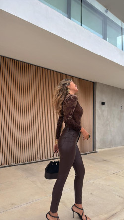 BERENA pantalón, chocolate