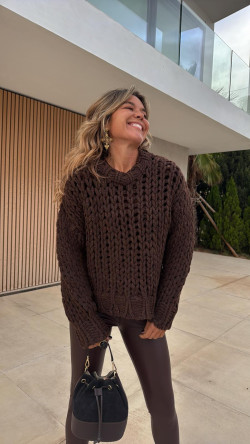 FOFY jersey, marrón