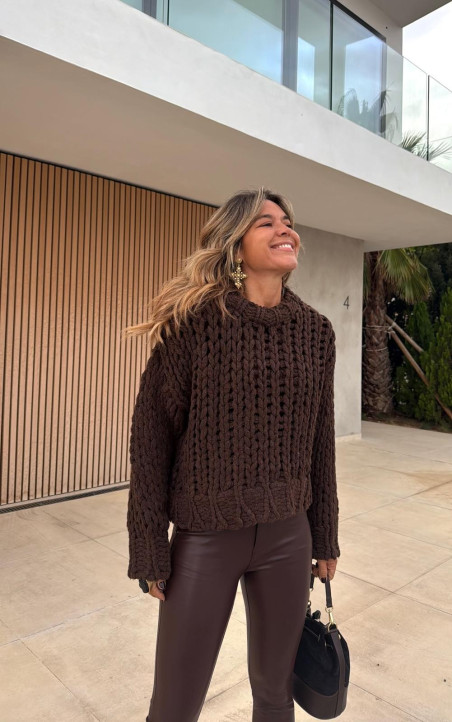 FOFY jersey, marrón