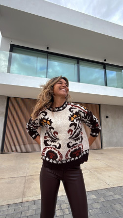 DAMASCO jersey negro