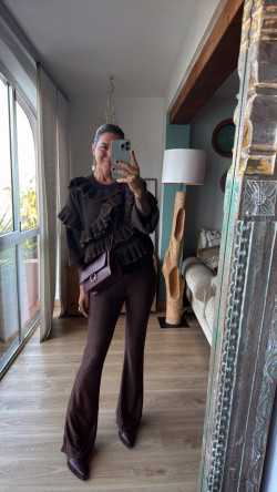 MINOR jersey, chocolate