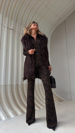 BOND matizado camel/marrón