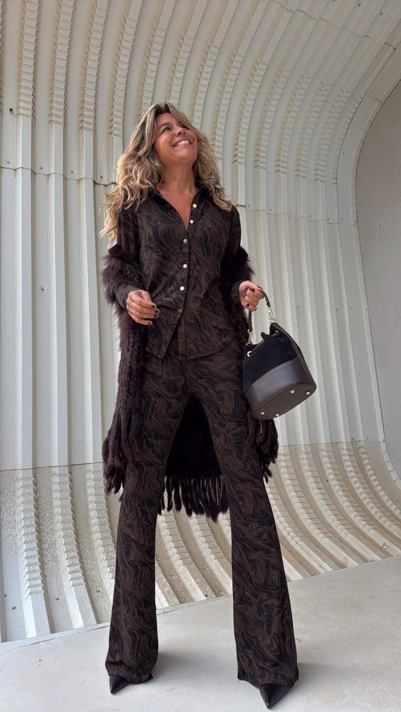 BOND matizado camel/marrón