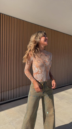 RUPERTO pantalón strass