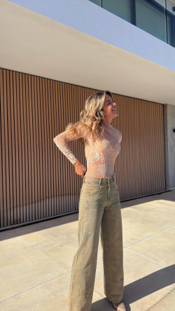 RUPERTO pantalón strass