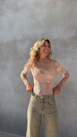 RUPERTO pantalón strass