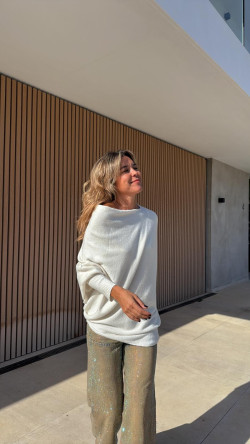 RUPERTO pantalón strass