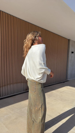 RUPERTO pantalón strass